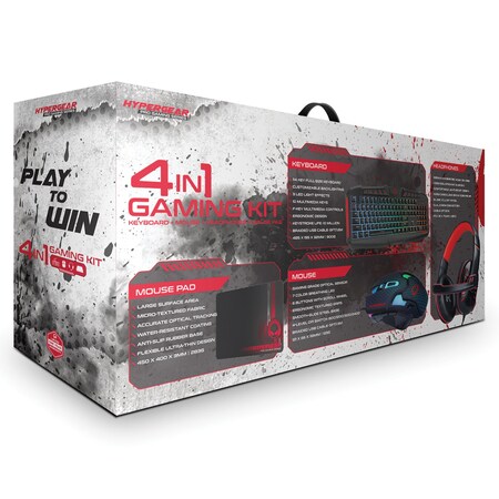 Hypergear 4-in-1 Gaming Kit (Emerald Red Dragon) 15459